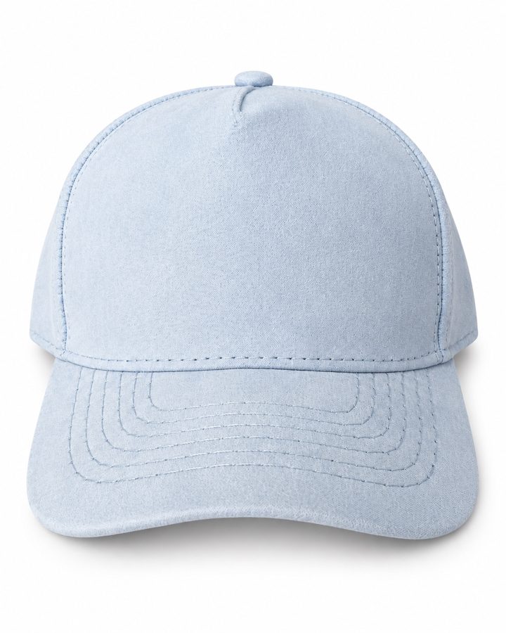 Gorra 5 paneles en lince color Azul cielo